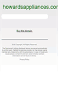 Mobile Screenshot of howardsappliances.com
